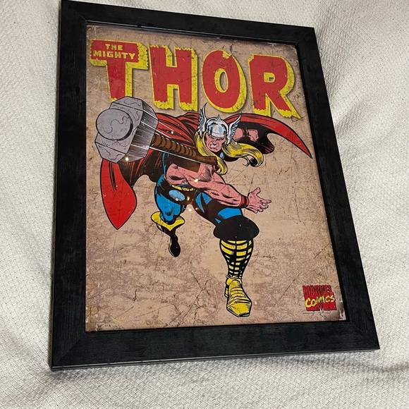 4 of the avengers portraits (HULK, THOR, CAPTAIN ANERICA & IRON MAN) 14”x18” - Picture 2 of 7